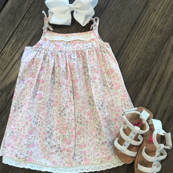 🌈Dylan And Abby pink and lavender dress - Picture 1 of 6